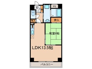 ア－バンステ－ジ田幡の物件間取画像